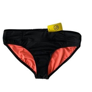 Women’s Black Full Bikini Swim Bottom XL New Swimwear